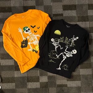Halloween shirt bundle boys size 8